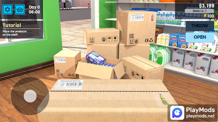 Manage Supermarket Simulator(Unlimited banknotes) screenshot image 4_playmods.net