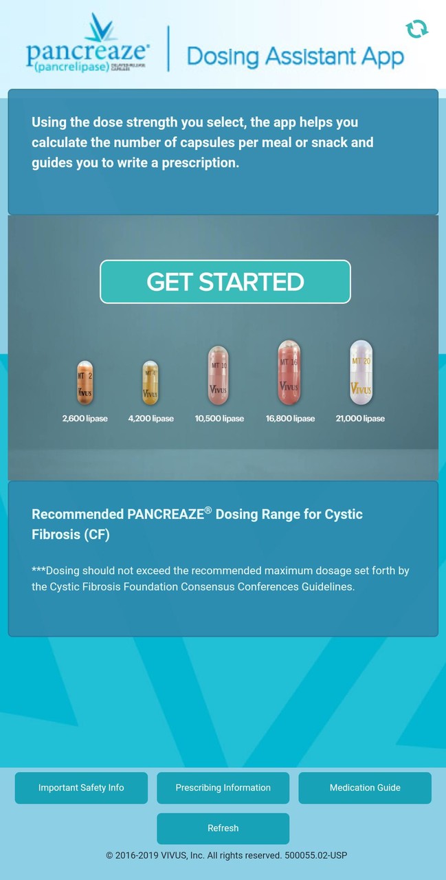 PANCREAZE Dosing Assistant App_playmods.net