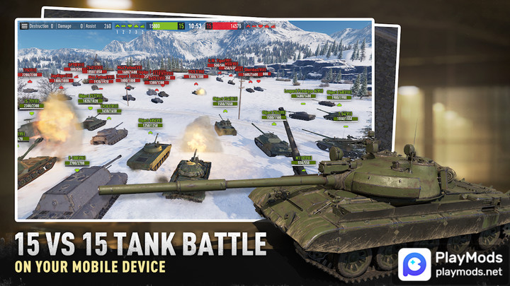Tank Company(Speed change) screenshot image 1_playmods.net