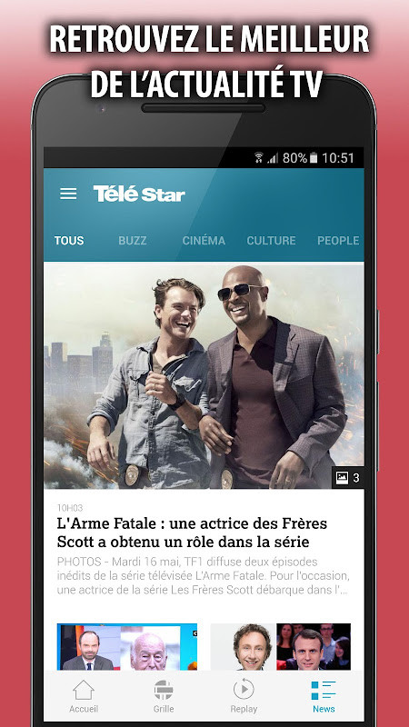 TéléStar - programmes & actu TV_playmods.net