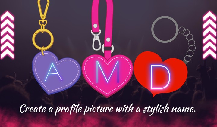 Love Name Letter DP Maker_playmods.net