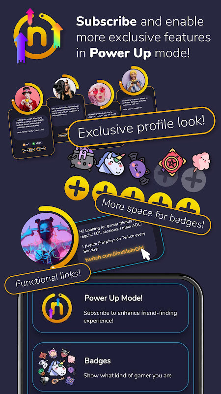 Noobly find gamers meet friends_playmods.net