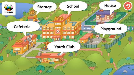 Toca Life School(Unlock all content) screenshot image 1_playmods.net