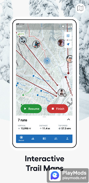 Slopes: Ski & Snowboard(Premium Unlocked) screenshot image 2_playmods.net