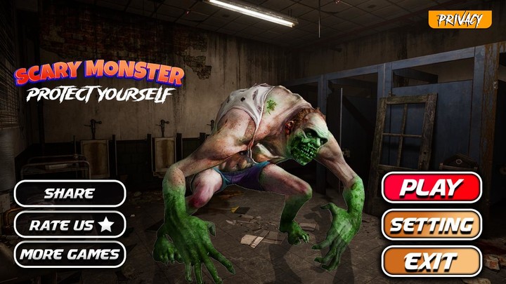 Scary monster horror game_playmods.net