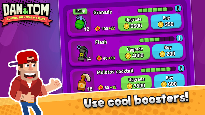 Dan and Tom: Survival Masters_playmods.net