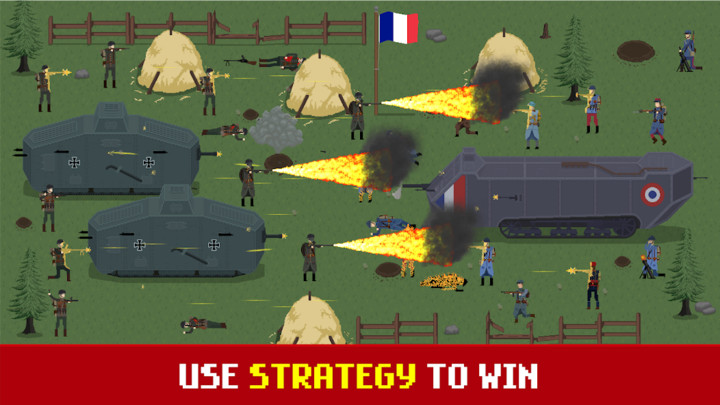 Trench Warfare WW1: RTS Army(Mod Menu) screenshot image 2_playmods.net