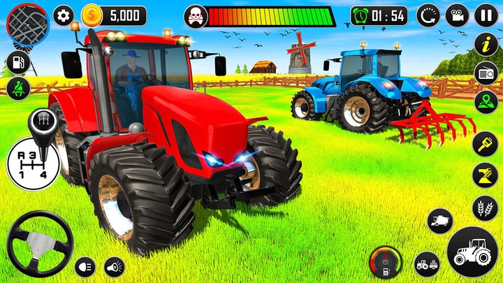 Real Tractor Driving Games 3D_playmods.net