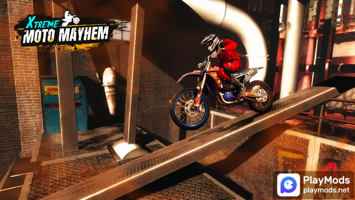 Xtreme Moto Mayhem: Bike Games(Unlimited gold coins) screenshot image 1_playmods.net