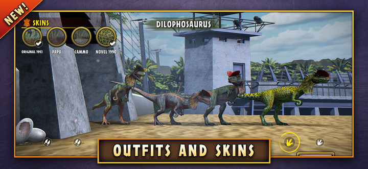Jurassic Survivor: Evolved(No Ads) screenshot image 4_playmods.net
