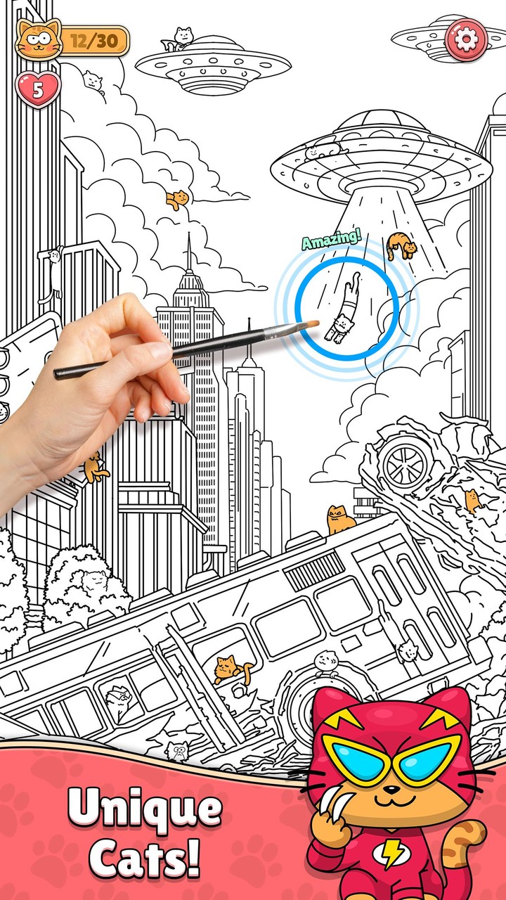 Find The Cat - Spot It!_playmods.net