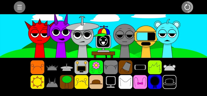 Sprunki - Cute vs Scary Beats(No ads) screenshot image 3_playmods.net