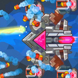 Space Shmup: Cat vs Asteroids_playmods.net