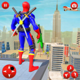 Flying Superhero Robot Mission_playmods.net