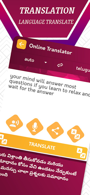 English To Telugu Translator_playmods.net