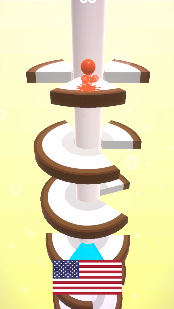 Stack Ball Fruit:Helix Crash_playmods.net