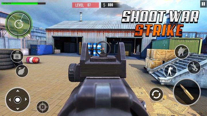 Shoot War Strike : fps Ops_playmods.net