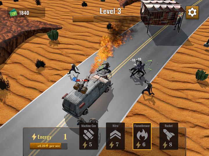 Zombie Idle TD: Survival(Free Upgrades) screenshot image 5_playmods.net