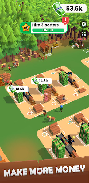 Lumber Inc(Mod Menu) screenshot image 1_playmods.net