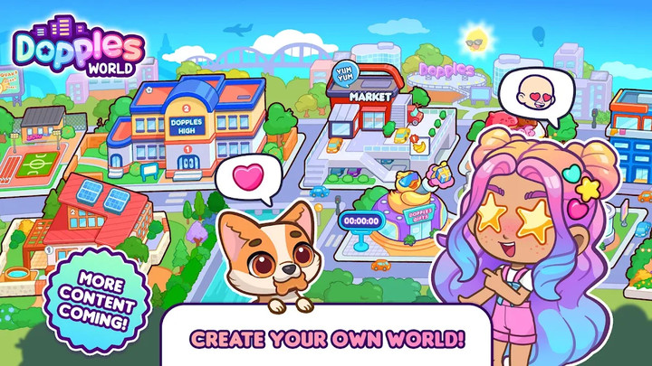 Dopples World(Unlock character skins) screenshot image 1_playmods.net