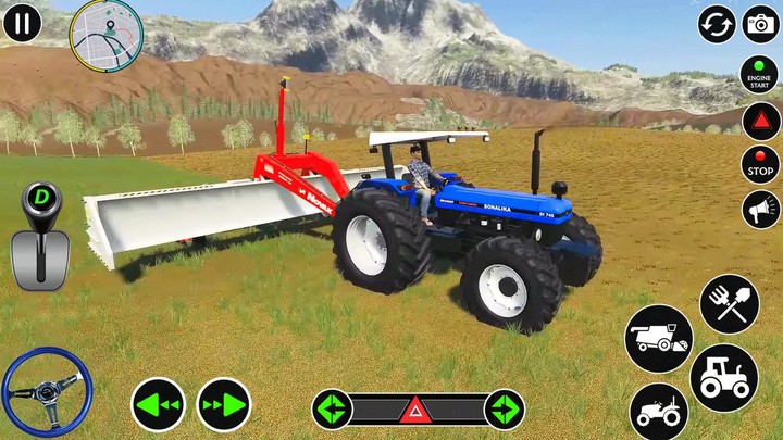 US Tractor Farming Games 3D_playmods.net