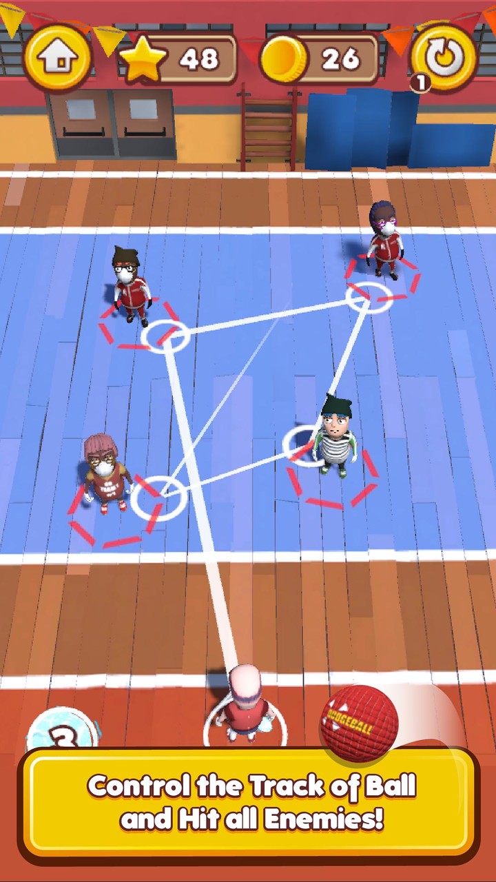 Dodgeball Master 3D_playmods.net