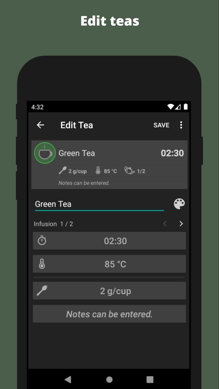 Tea Time -Minuterie de cuisine_playmods.net
