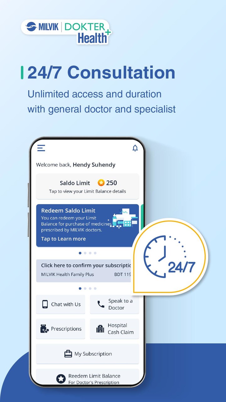 MILVIK Dokter Health+_playmods.net