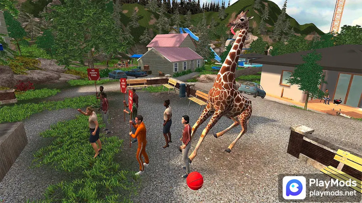 Goat Simulator(All contents for free) screenshot image 3_playmods.net