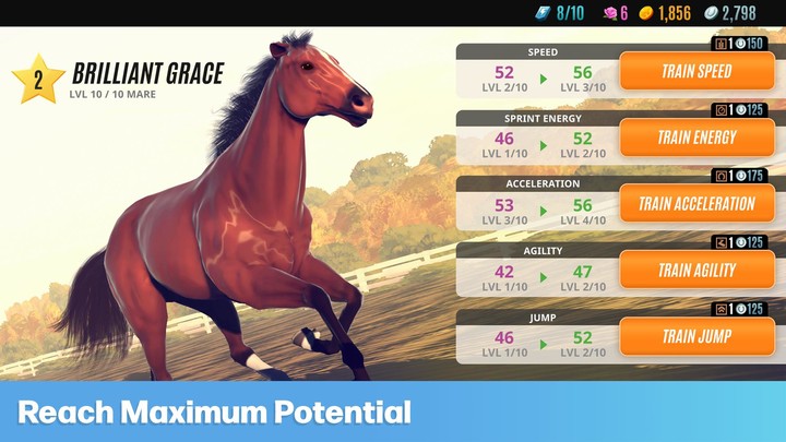 Rival Stars Horse Racing(Stupid Enemy) screenshot image 4_playmods.net