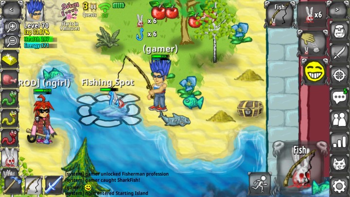 Brutal World online: 2D MMORPG_playmods.net