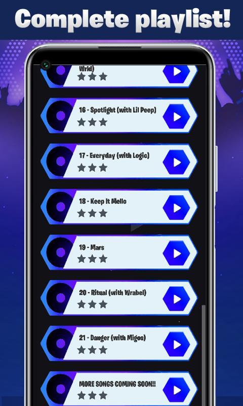 Marshmello Tiles Hop EDM Rush_playmods.net