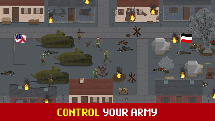 Trench Warfare WW1: RTS Army(Mod Menu) screenshot image 3_playmods.net