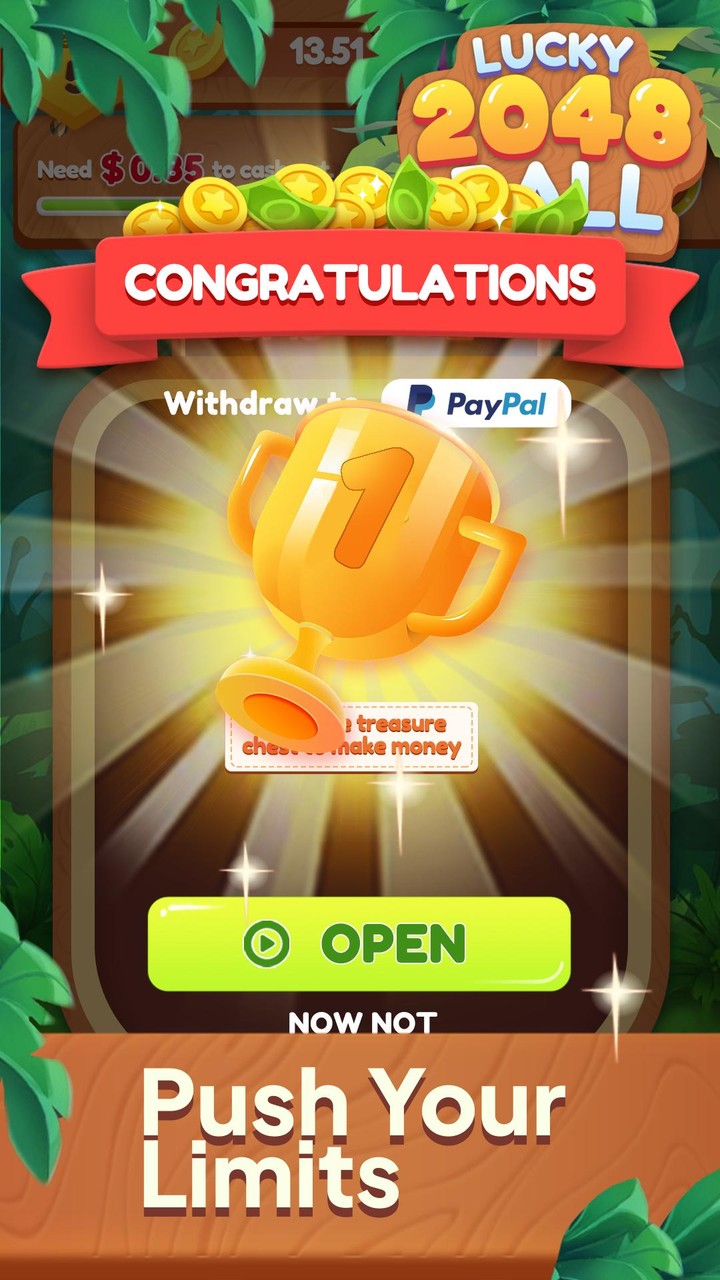 Lucky 2048 Ball_playmods.net