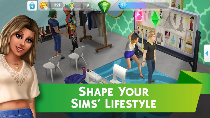 The Sims Mobile(Unlimited Money) screenshot image 3_playmods.net