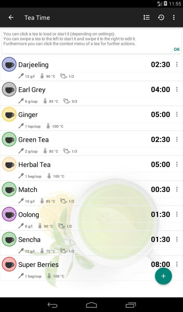 Tea Time -Minuterie de cuisine_playmods.net