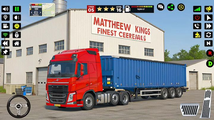 Real Driving Truck Simulator(Unlimited currency) screenshot image 1_playmods.net