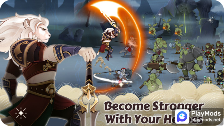 Castle Defense – Idle War(Can be purchased for 0 yuan) screenshot image 2_playmods.net