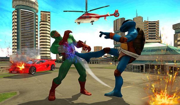 Monster Turtle hero Vs Captain: Robot Battle APK(Unlocked) screenshot image 15_playmods.net