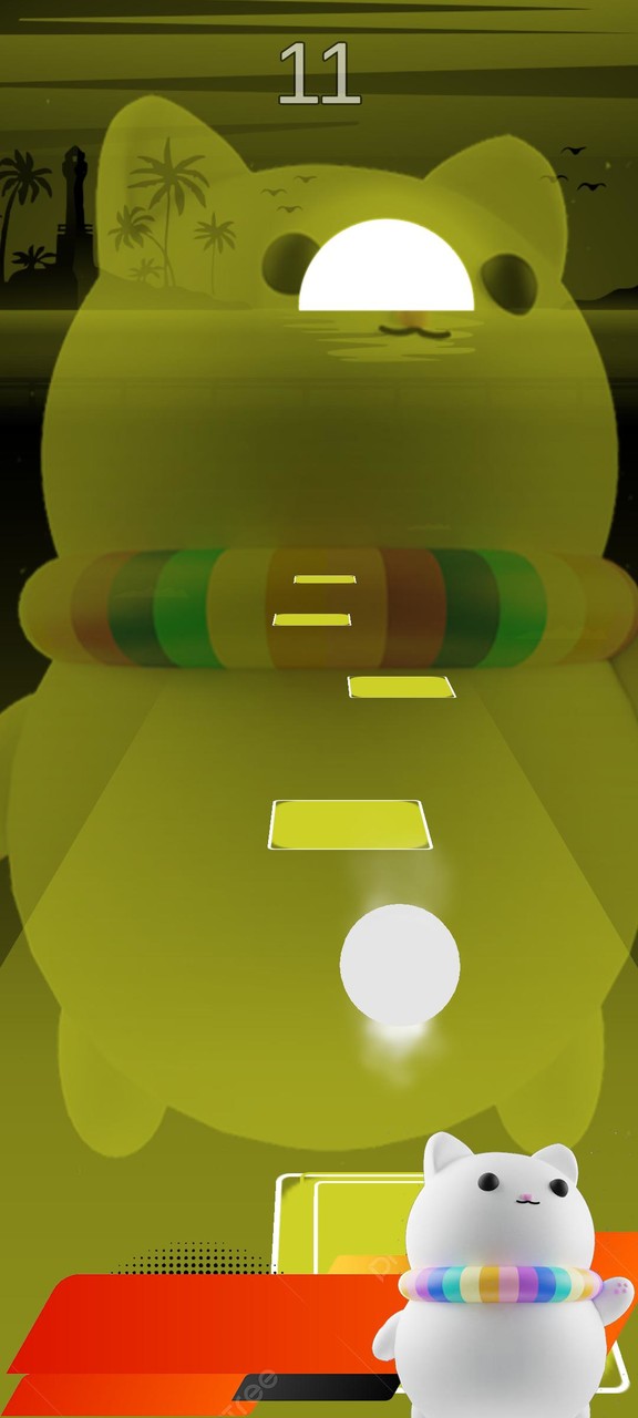 Kawaii EeeAaaOoo Tiles Hop_playmods.net