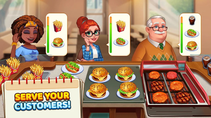 Cooking Madness(Unlimited Money/Gems) screenshot image 1_playmods.net