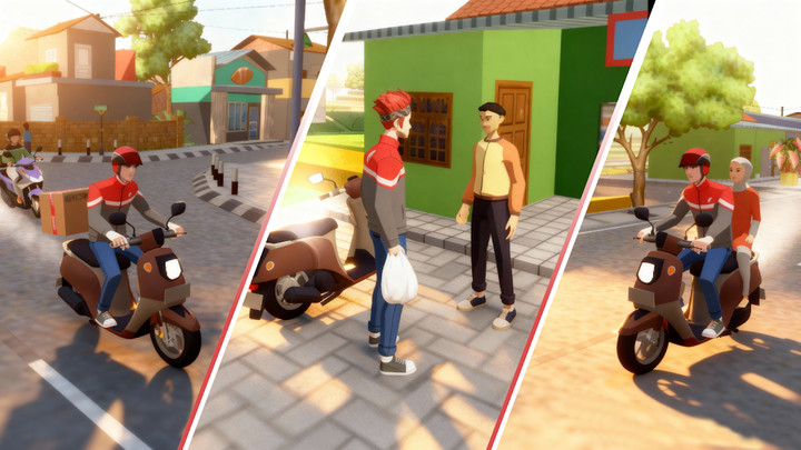 Ojol Life Simulator: Delivery(Unlimited Currency) screenshot image 4_playmods.net
