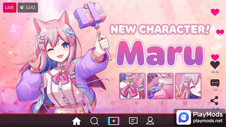 Merge Girls : Idle RPG(mod menu) screenshot image 1_playmods.net