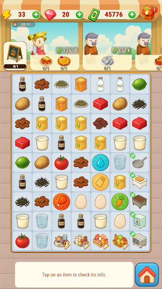 Merge Cooking: Idle Restaurant(Free Shopping) screenshot image 2_playmods.net