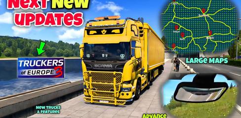 Truckers of Europe 3 Upcoming Large Maps & New Features - playmods.net