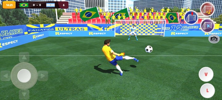 Goalie Wars Football 1vs1_playmods.net