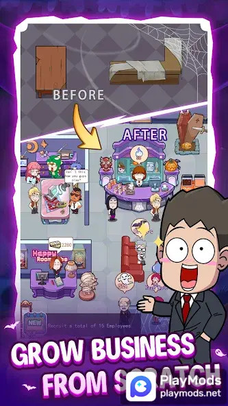 Happy Escape Tycoon(Unlimited money) screenshot image 1_playmods.net