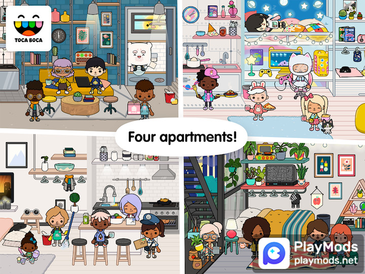 Toca Life: Neighborhood(Full content) screenshot image 1_playmods.net