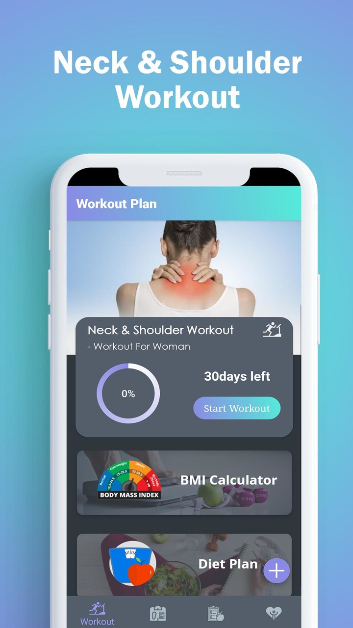 Neck & Shoulder Workout & Custom Workout_playmods.net