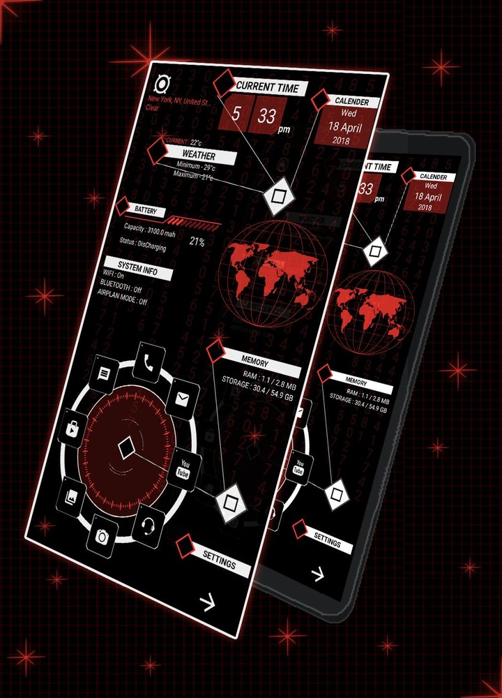 Modern Launcher 2022 - AppLock_playmods.net